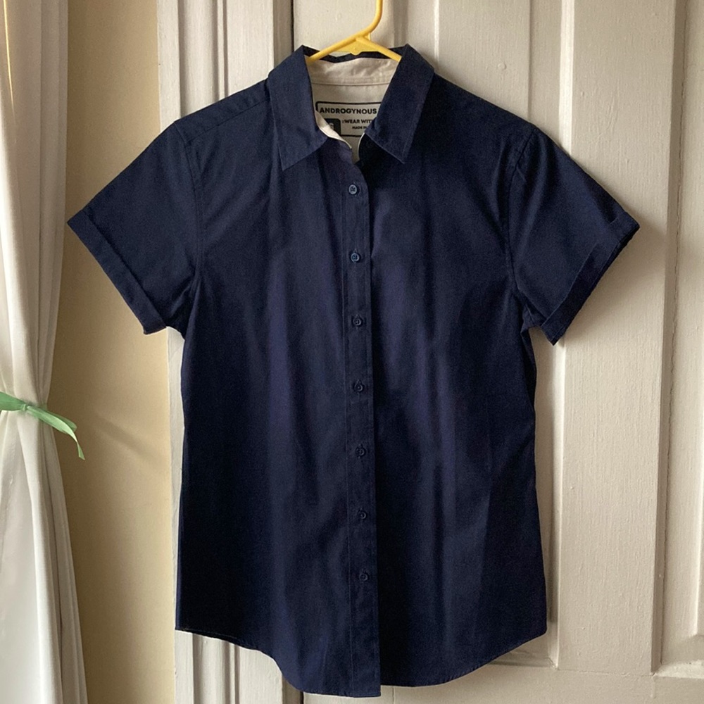 Short-Sleeve Button Down from Androgynous Fox
